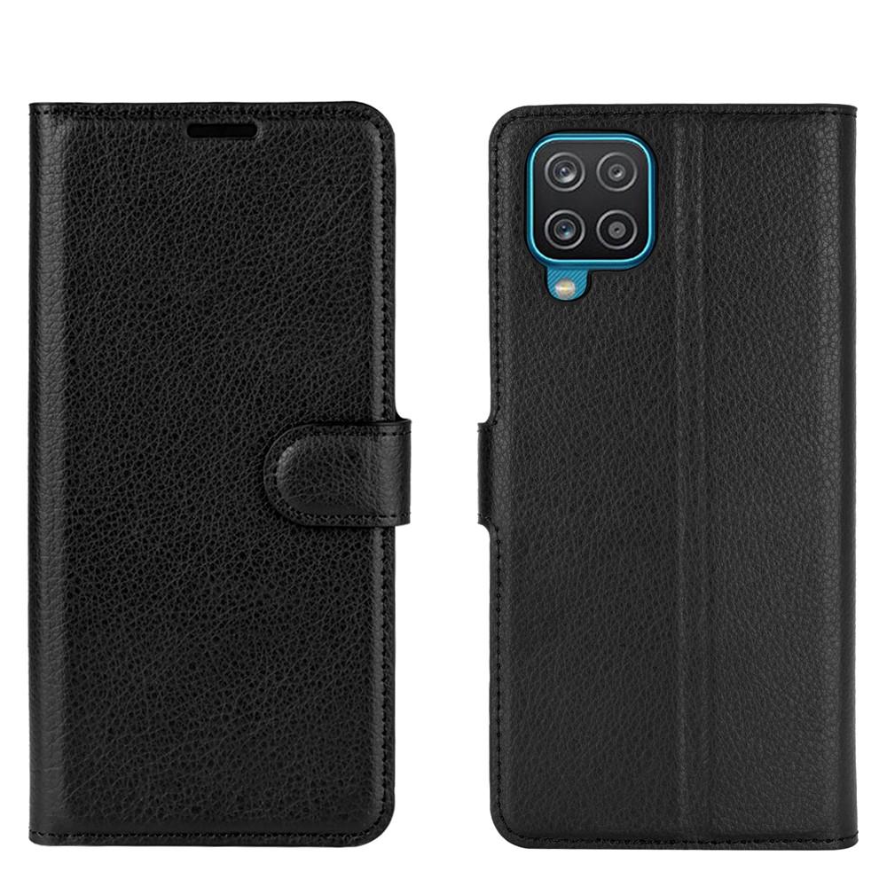 Cover portafoglio Samsung Galaxy A12 5G Nero