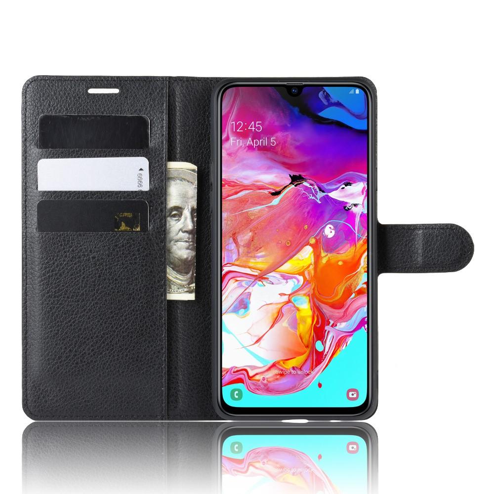 Cover portafoglio Samsung Galaxy A20s Nero