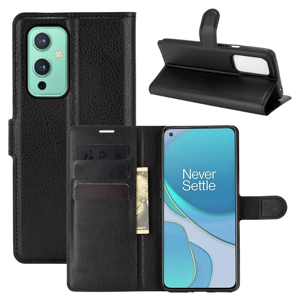 Cover portafoglio OnePlus 9 Nero