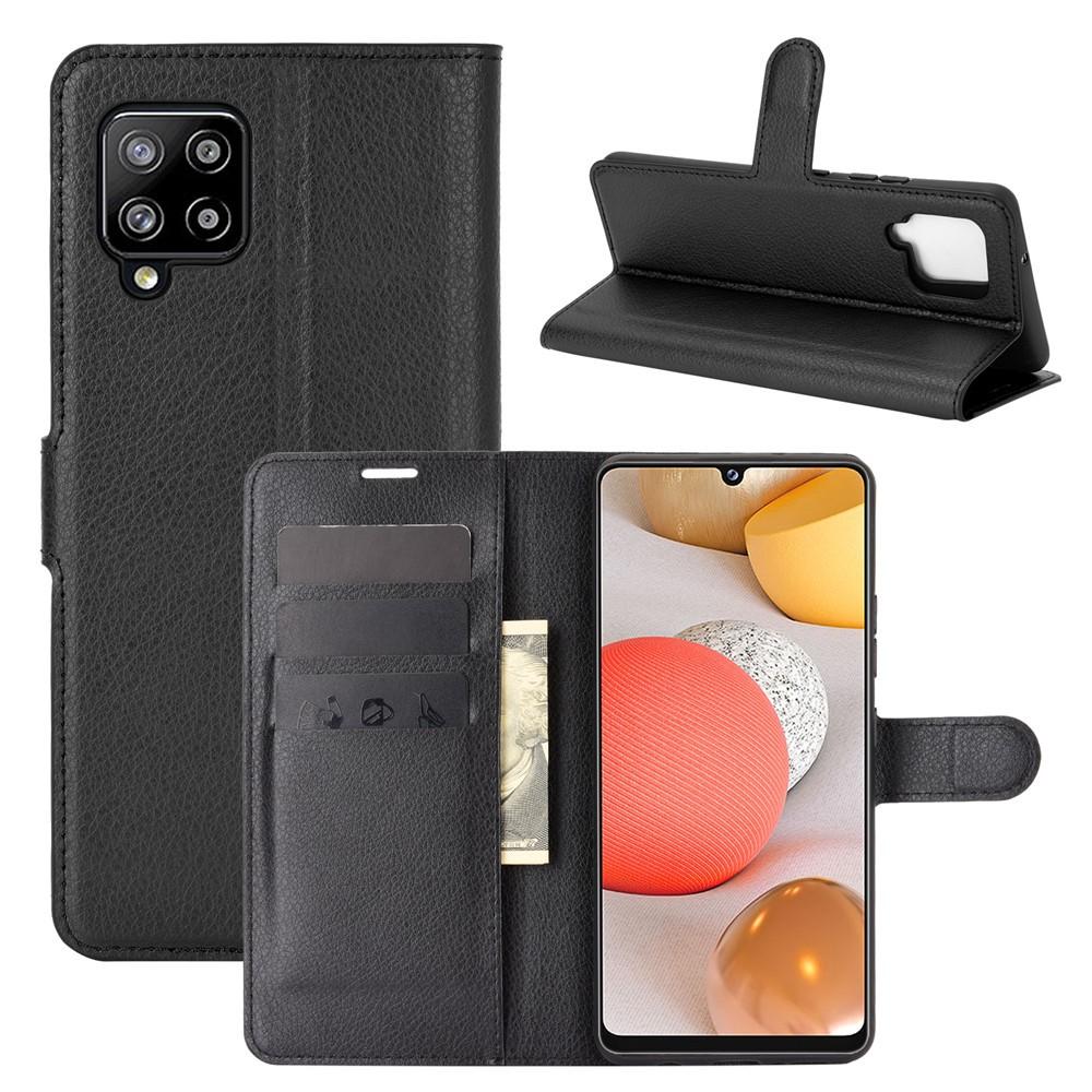 Cover portafoglio Samsung Galaxy A42 Nero