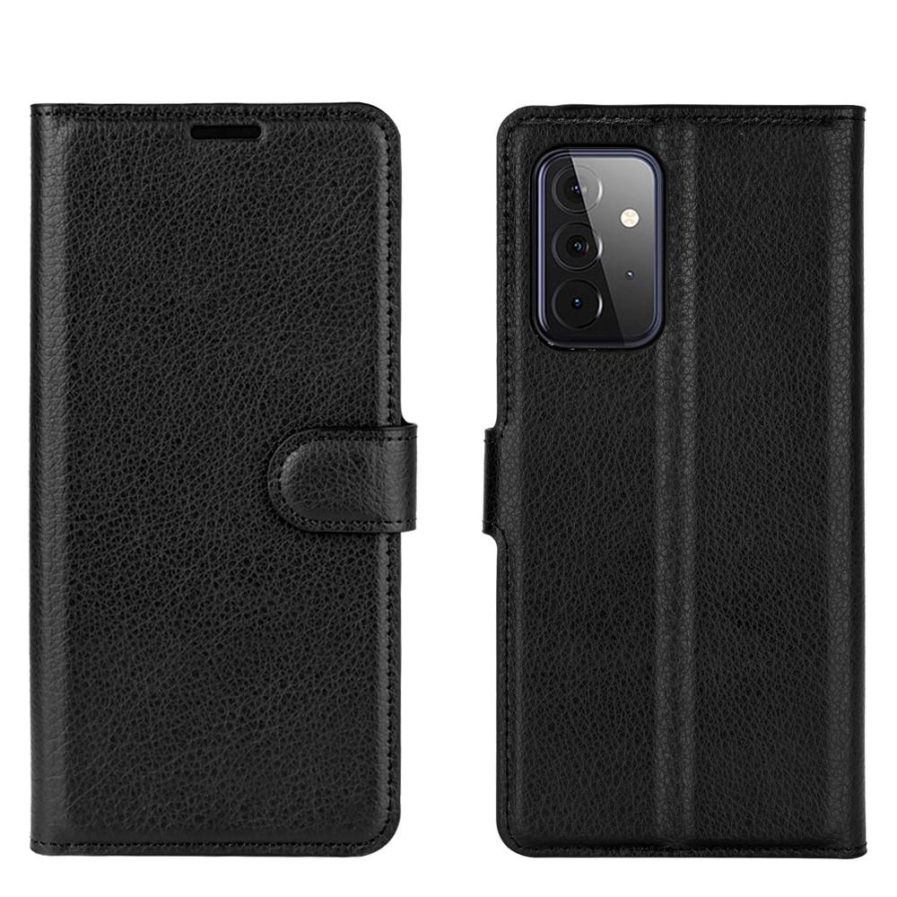 Cover portafoglio Samsung Galaxy A72 5G Nero