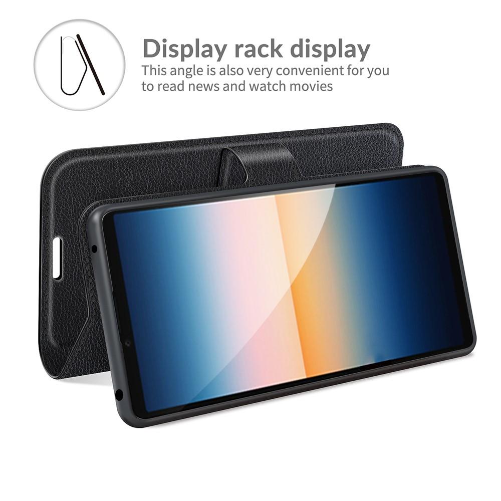 Cover portafoglio Sony Xperia 10 III Nero