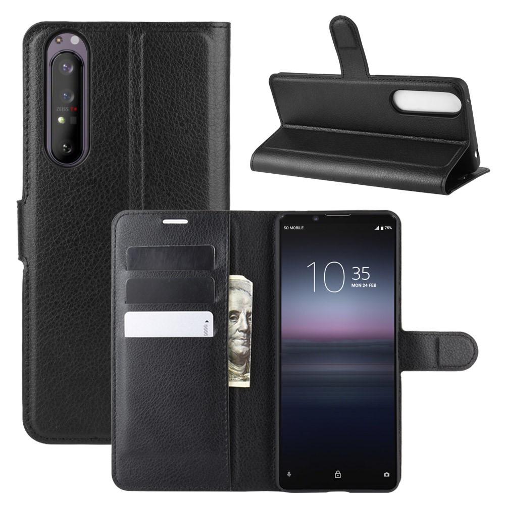 Cover portafoglio Sony Xperia 1 II Nero