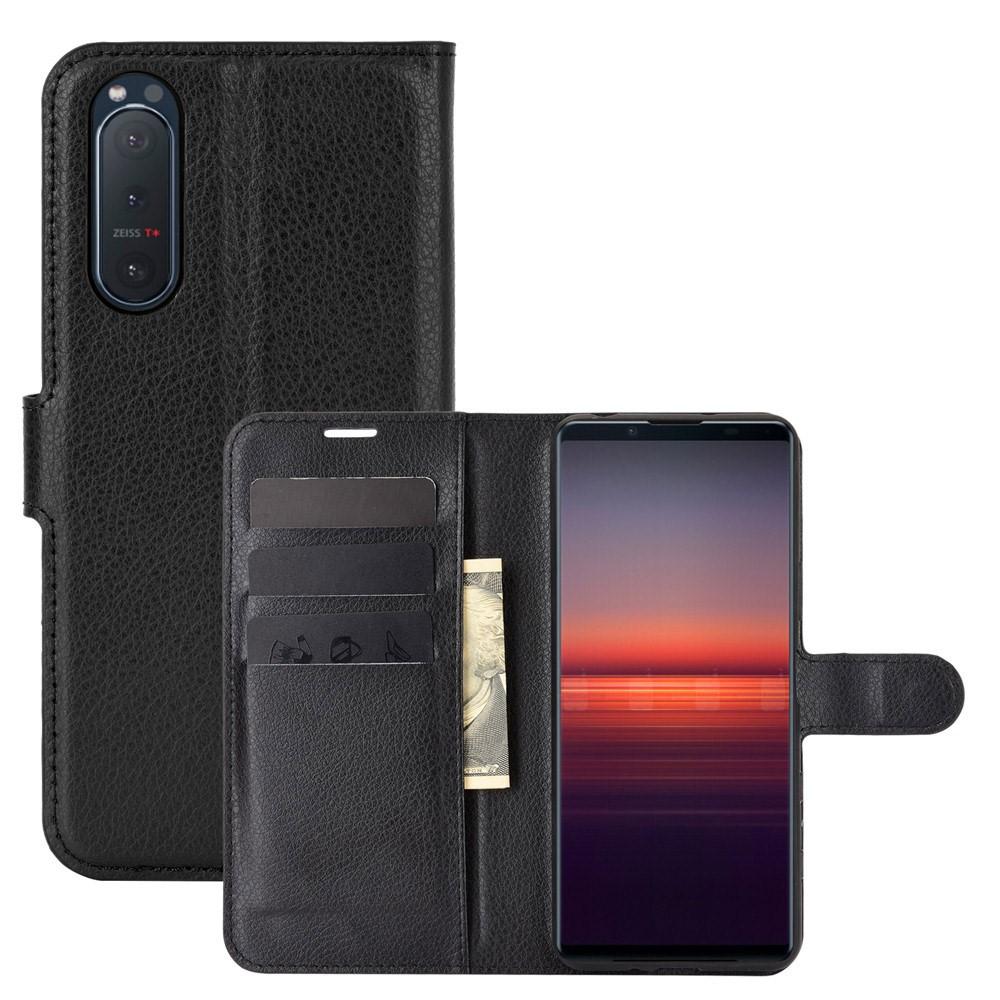 Cover portafoglio Sony Xperia 5 II Nero