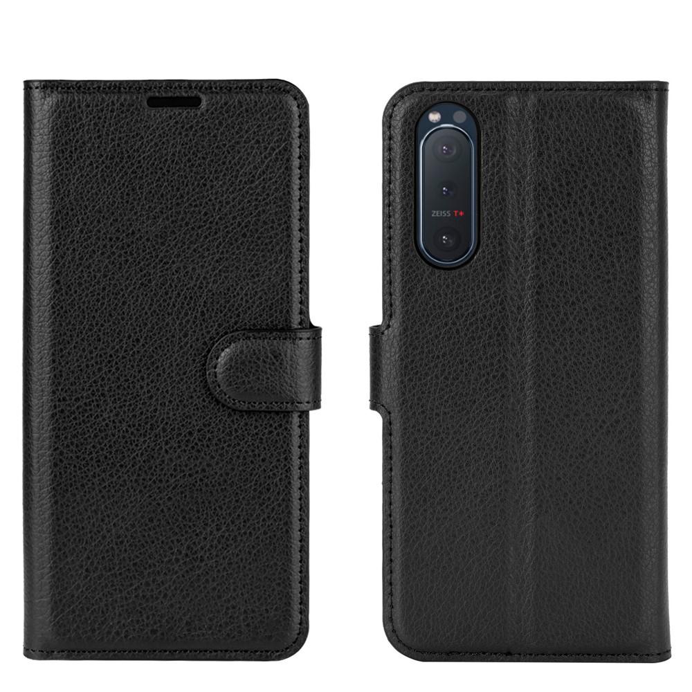 Cover portafoglio Sony Xperia 5 II Nero