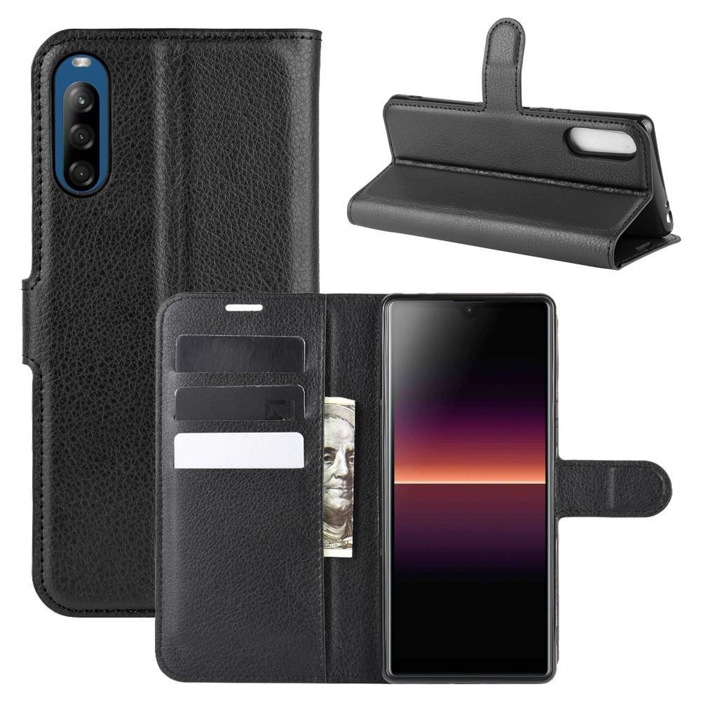 Cover portafoglio Sony Xperia L4 Nero