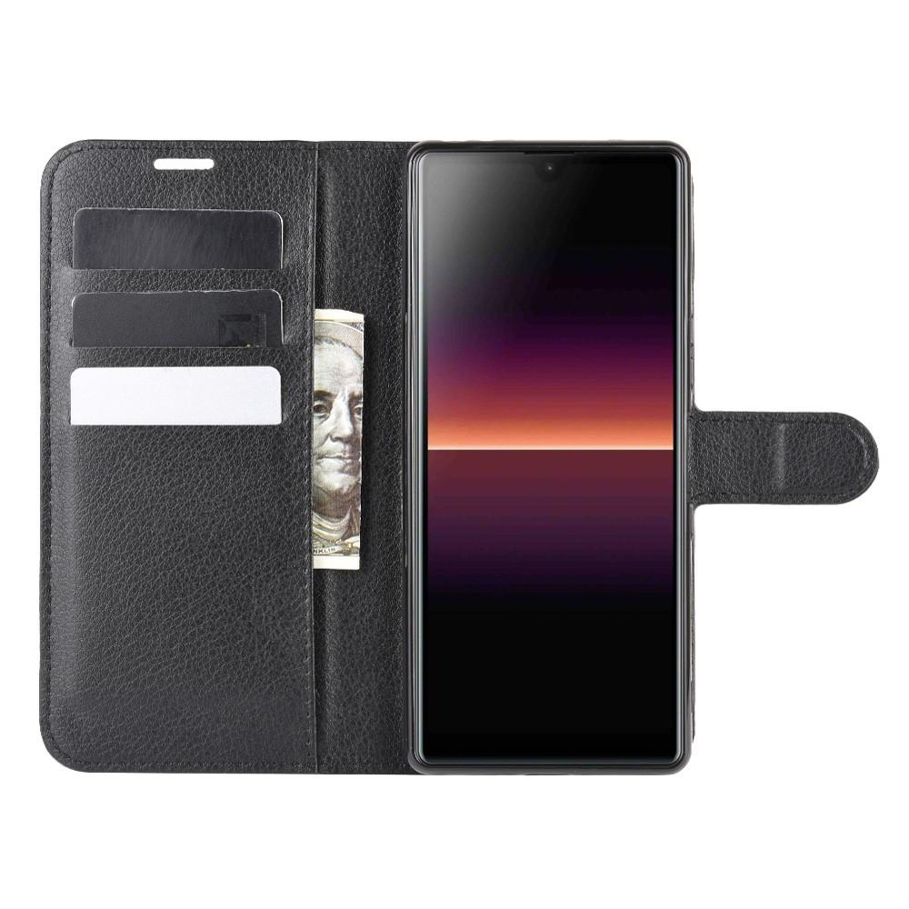 Cover portafoglio Sony Xperia L4 Nero