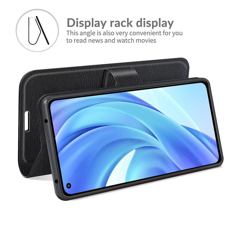 Cover portafoglio Xiaomi Mi 11 Lite 5G Nero