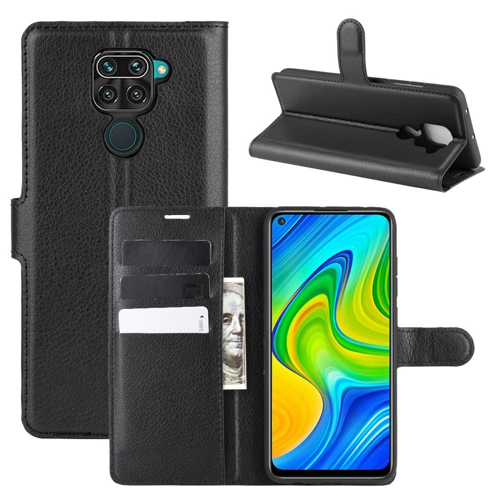 Cover portafoglio Xiaomi Redmi Note 9 Nero