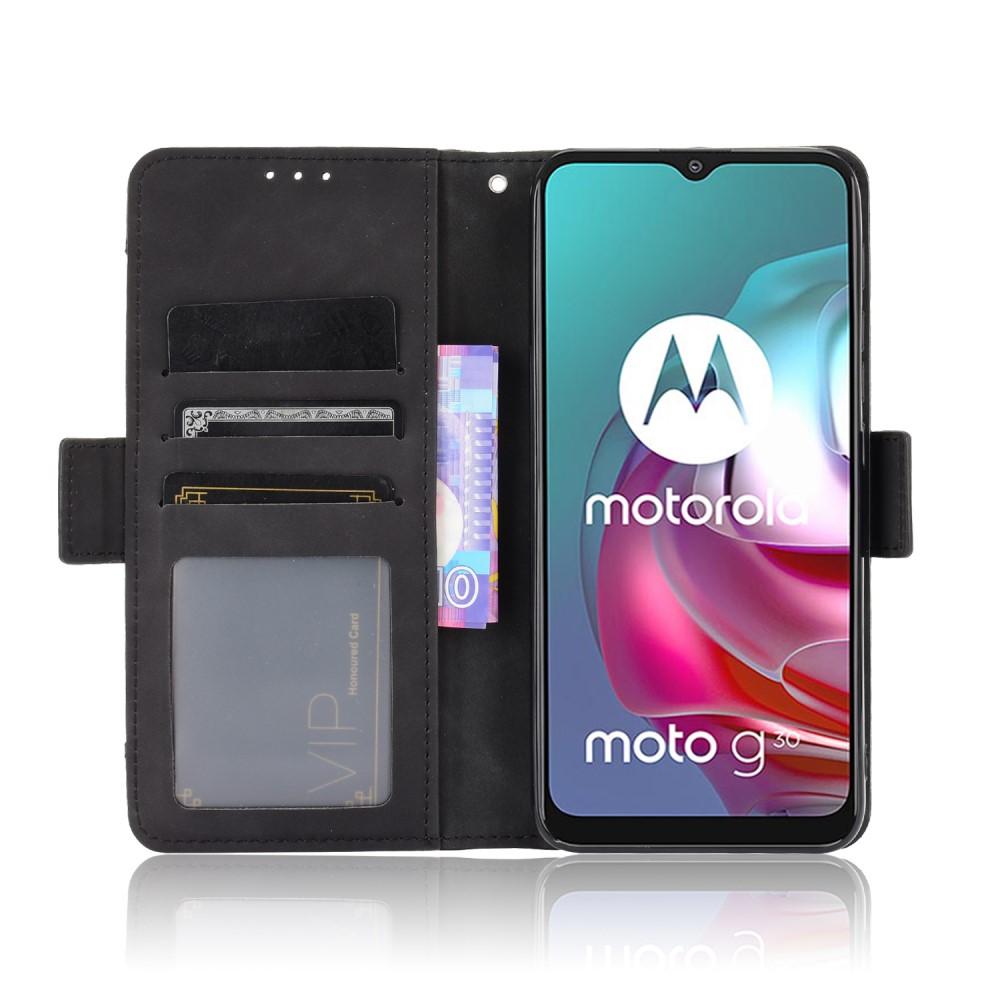 Cover portafoglio Multi Motorola Moto G10/G20/G30 Nero