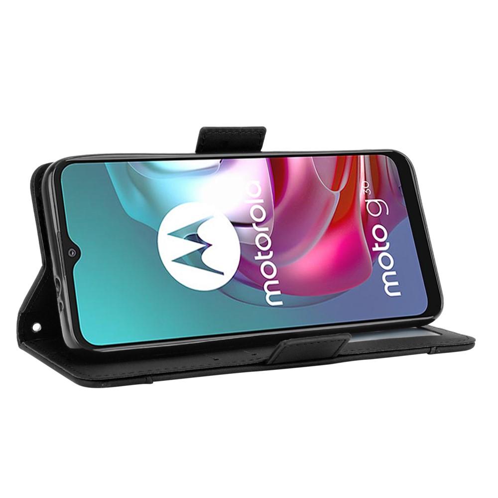 Cover portafoglio Multi Motorola Moto G10/G20/G30 Nero