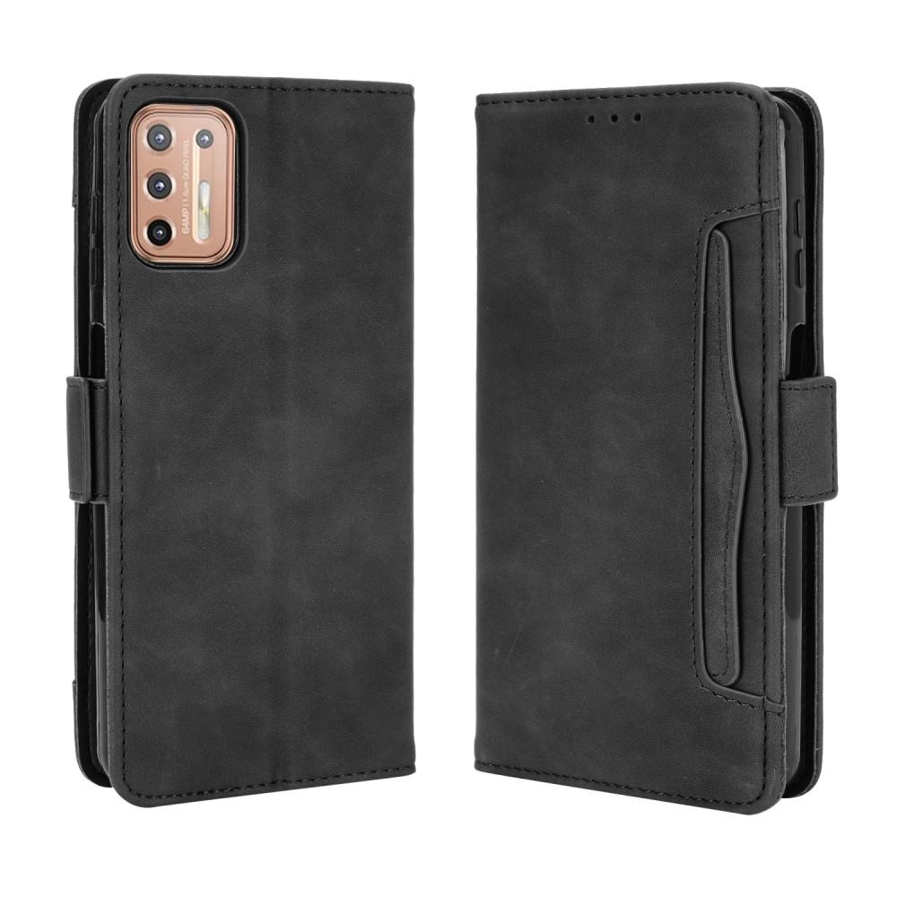 Cover portafoglio Multi Motorola Moto G9 Plus Nero