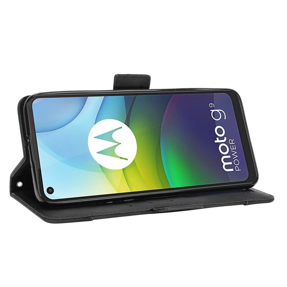 Cover portafoglio Multi Motorola Moto G9 Power Nero