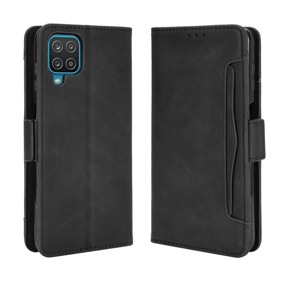 Cover portafoglio Multi Samsung Galaxy A12 5G Nero