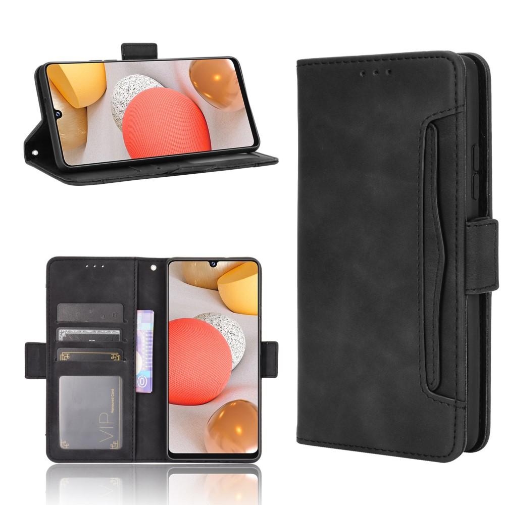Cover portafoglio Multi Samsung Galaxy A42 Nero