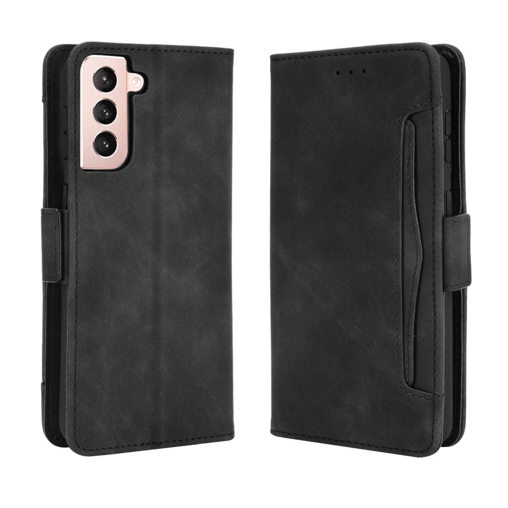 Cover portafoglio Multi Samsung Galaxy S21 Nero