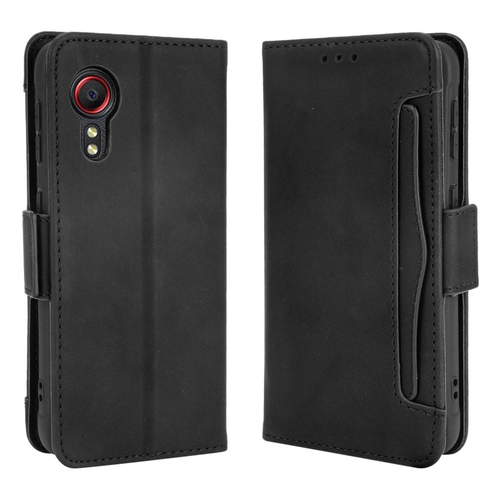 Cover portafoglio Multi Samsung Galaxy Xcover 5 Nero