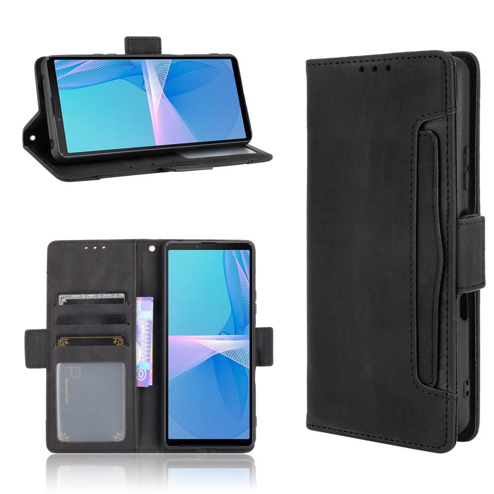 Cover portafoglio Multi Sony Xperia 10 III Nero