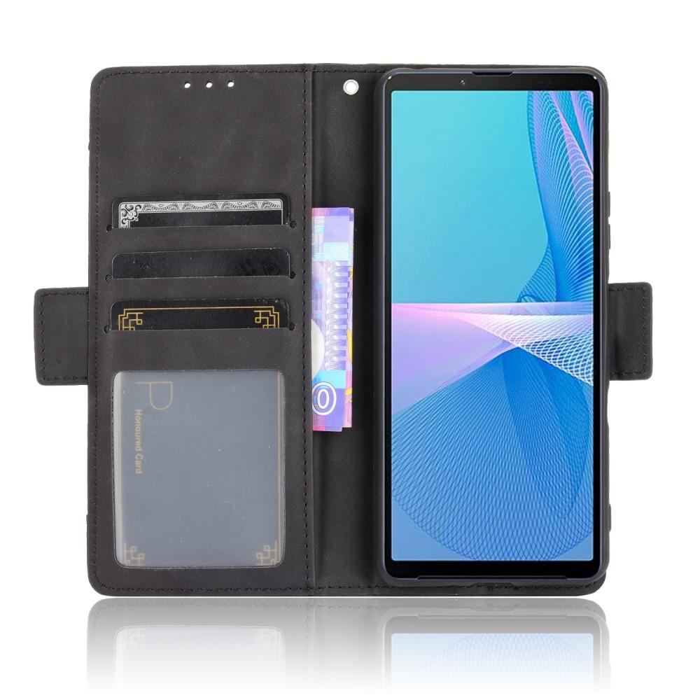 Cover portafoglio Multi Sony Xperia 10 III Nero