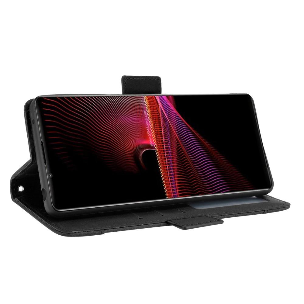 Cover portafoglio Multi Sony Xperia 1 III Nero
