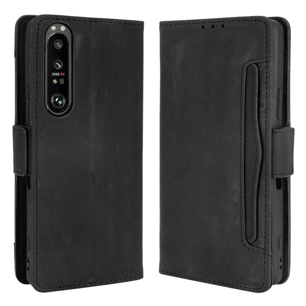 Cover portafoglio Multi Sony Xperia 1 III Nero