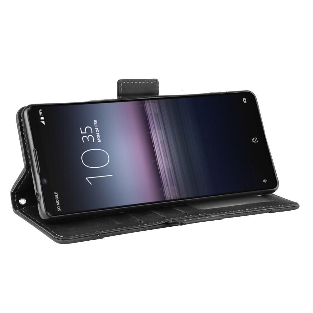 Cover portafoglio Multi Sony Xperia 5 II Nero