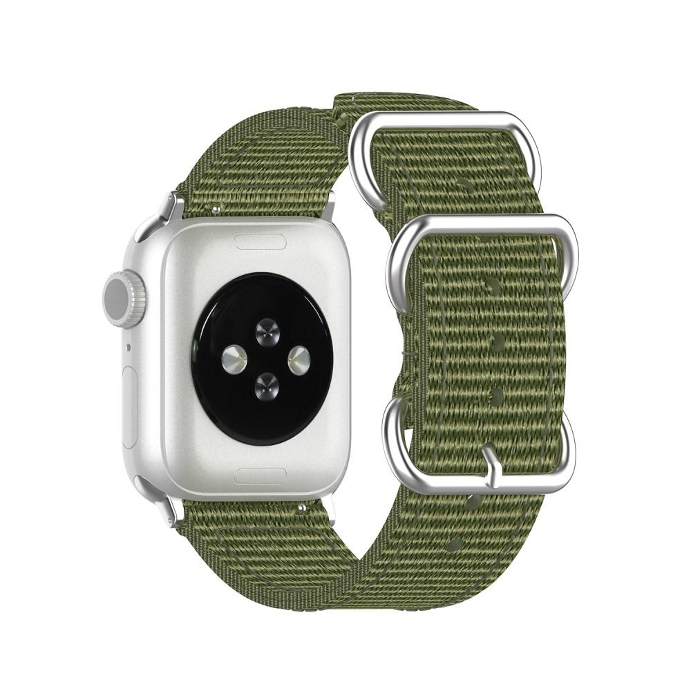 Cinturino in tessuto militare Apple Watch 41mm Series 8 verde