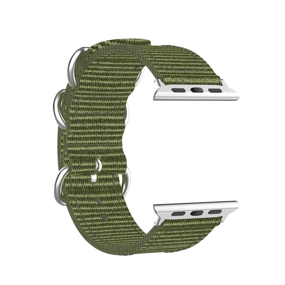Cinturino in tessuto militare Apple Watch Ultra 49mm verde