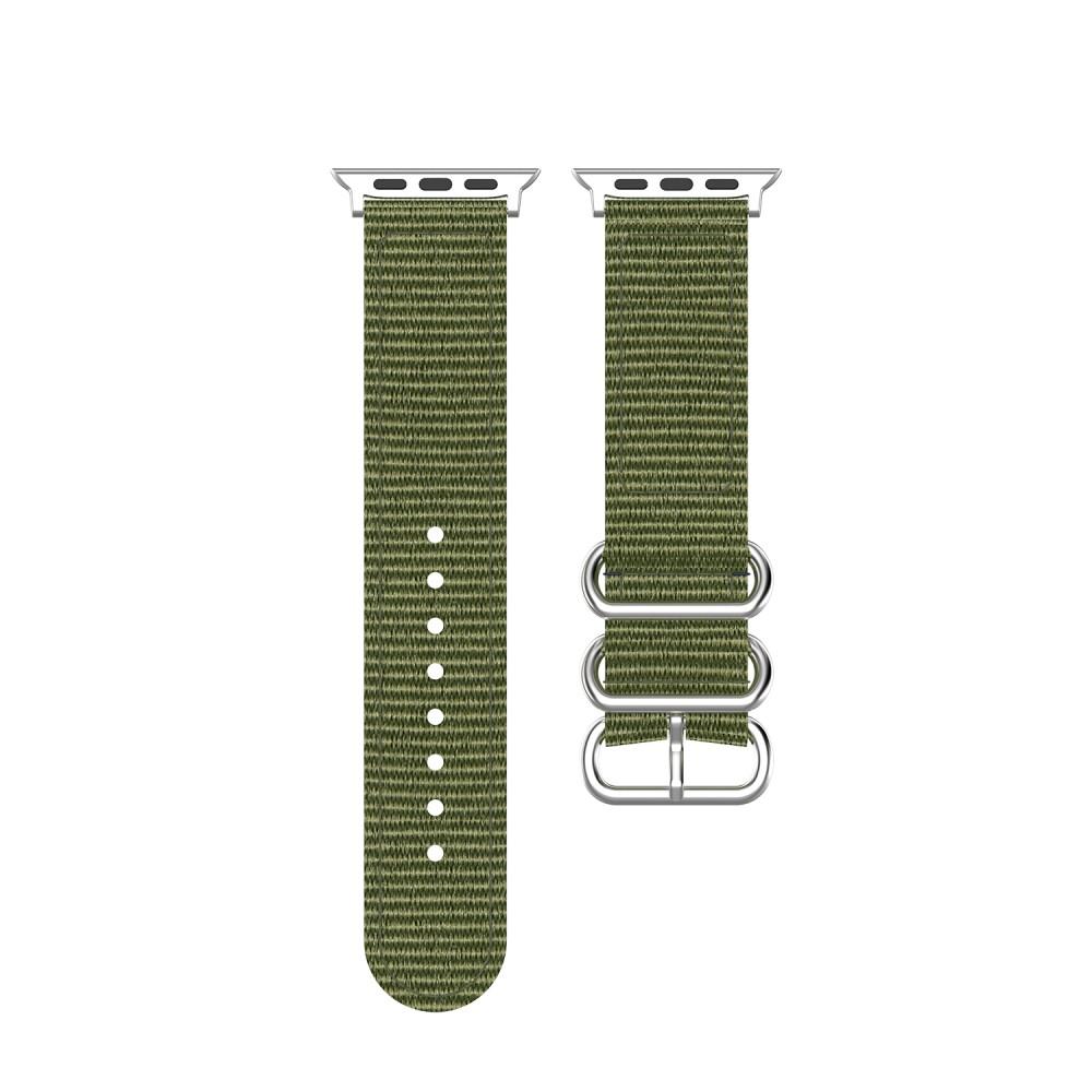 Cinturino in tessuto militare Apple Watch Ultra 2 49mm verde
