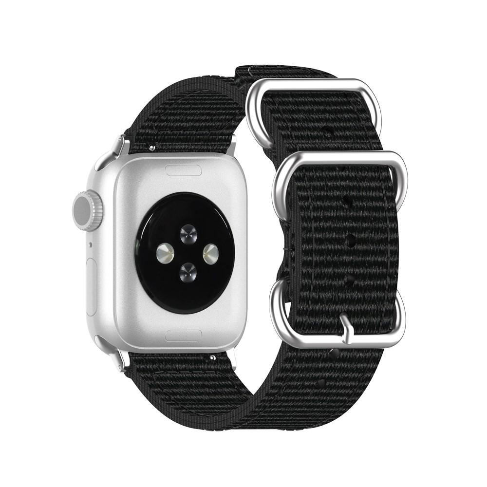 Cinturino in tessuto militare Apple Watch 38mm nero