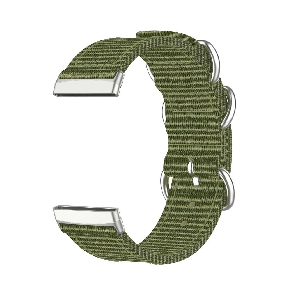 Cinturino in tessuto militare Fitbit Versa 3/Sense Verde