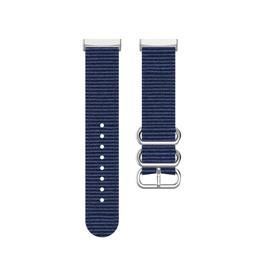 Cinturino in tessuto militare Fitbit Versa 3/Sense Blu