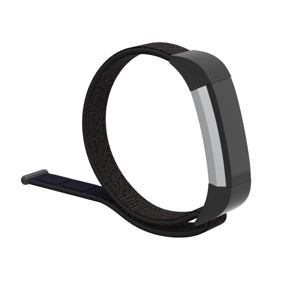 Cinturino in nylon Fitbit Alta HR/Alta Nero