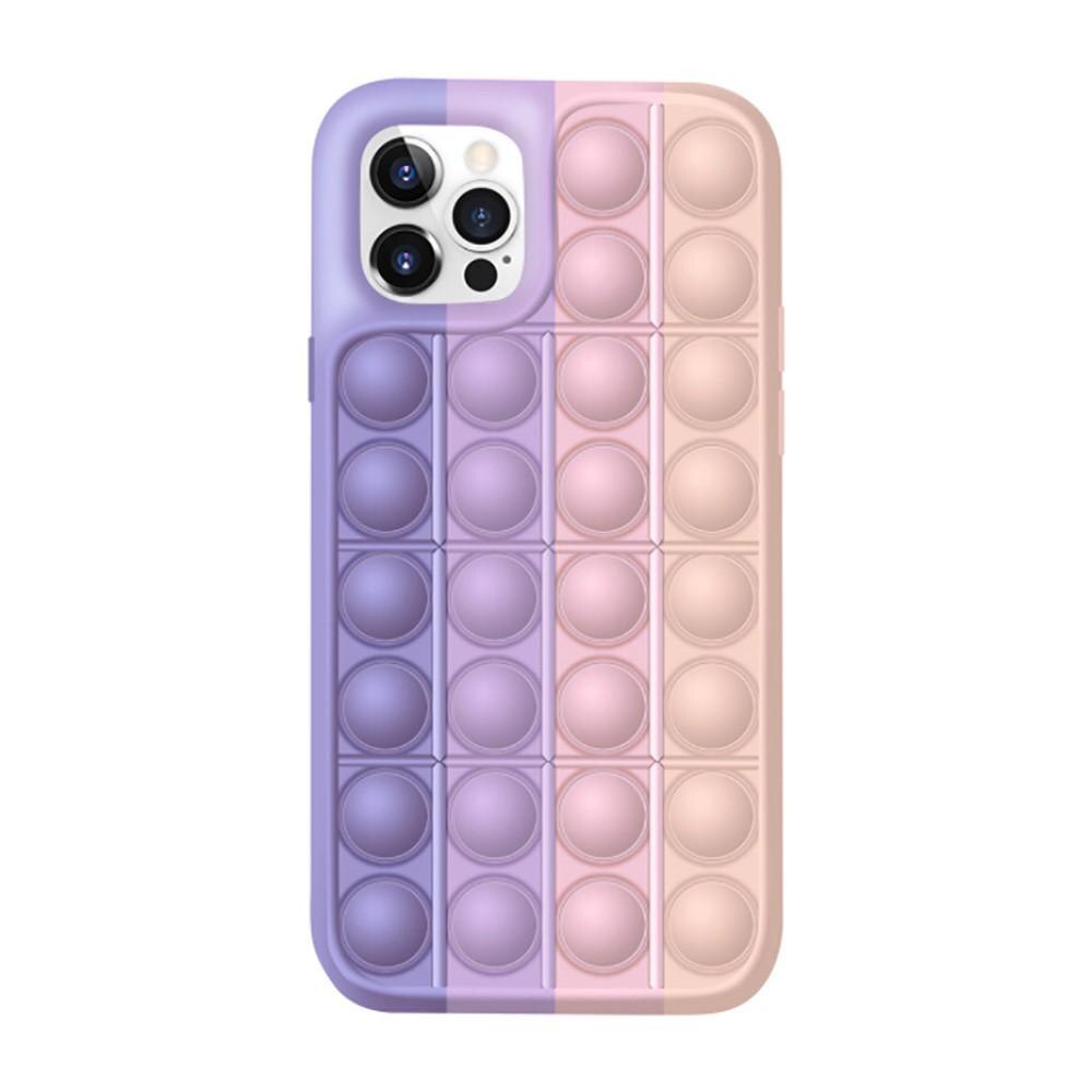 Cover Pop It iPhone 12 Pro Max Viola/Rosa