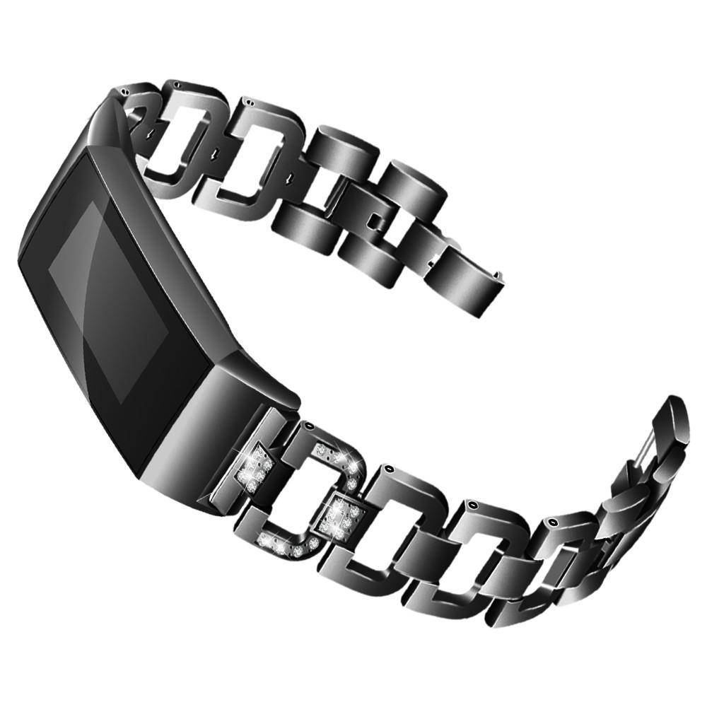 Cinturino Rhinestone bracelet Fitbit Charge 3/4 Black