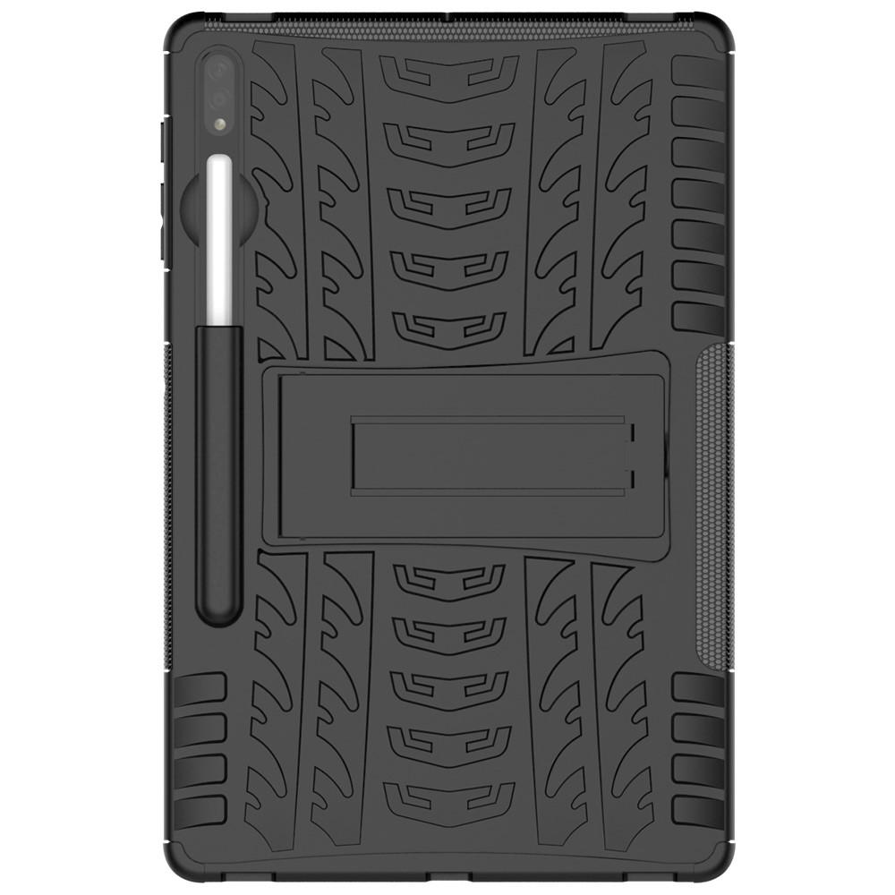 Cover Rugged Samsung Galaxy Tab S7 Plus/S8 Plus 12.4 Nero