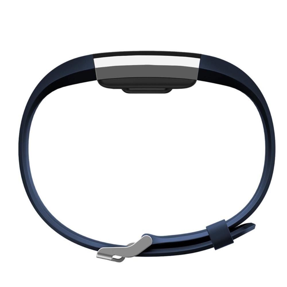 Cinturino in silicone per Fitbit Charge 2, Blu