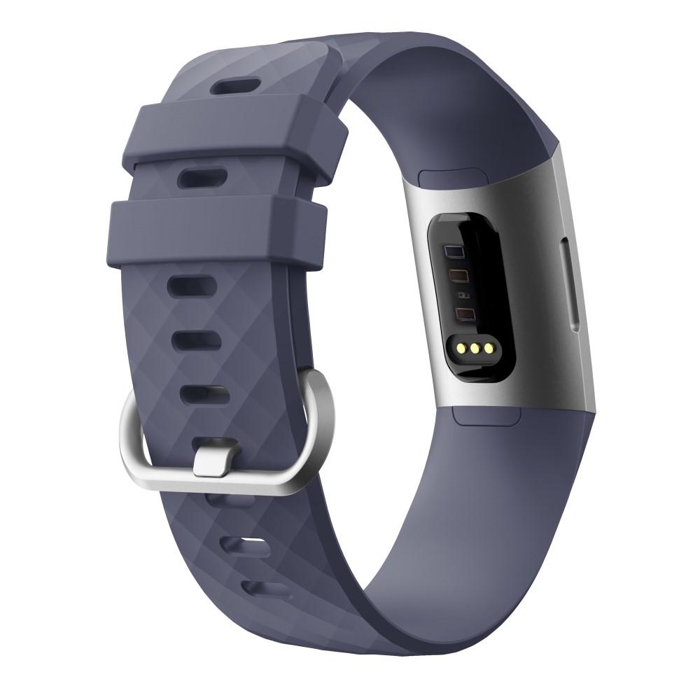 Cinturino in silicone per Fitbit Charge 3/4, viola