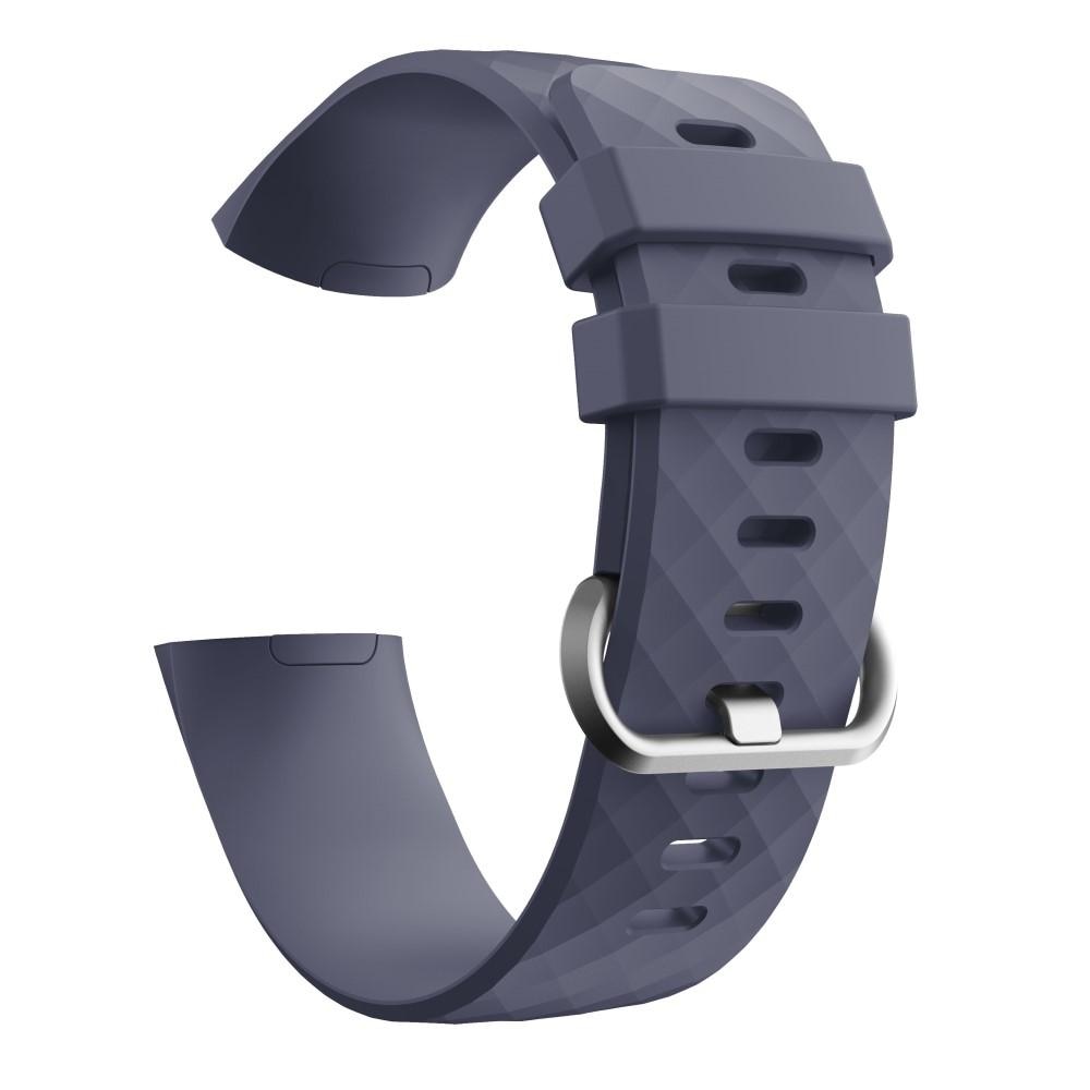 Cinturino in silicone per Fitbit Charge 3/Charge 4, Viola