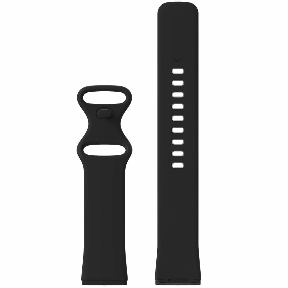 Cinturino in silicone Fitbit Versa 3/Sense Nero