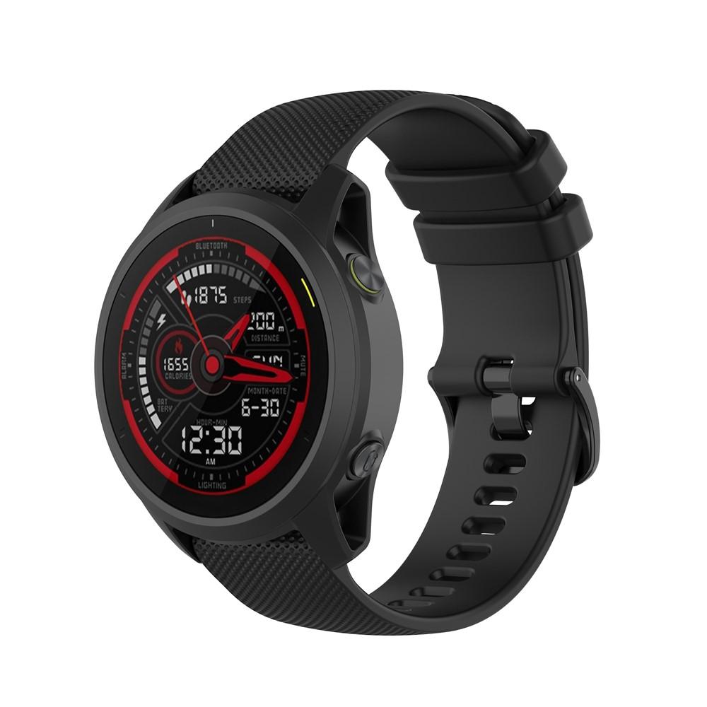 Cinturino in silicone per Garmin Forerunner 745, nero