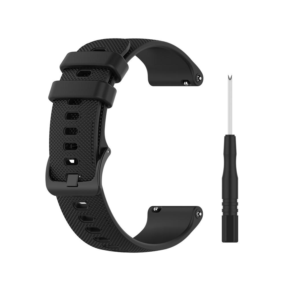 Cinturino in silicone per Garmin Forerunner 745, nero