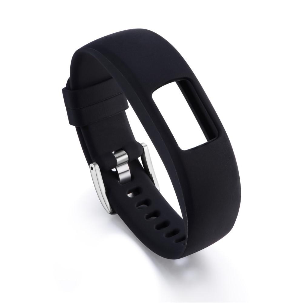 Cinturino in silicone per Garmin Vivofit 4, nero