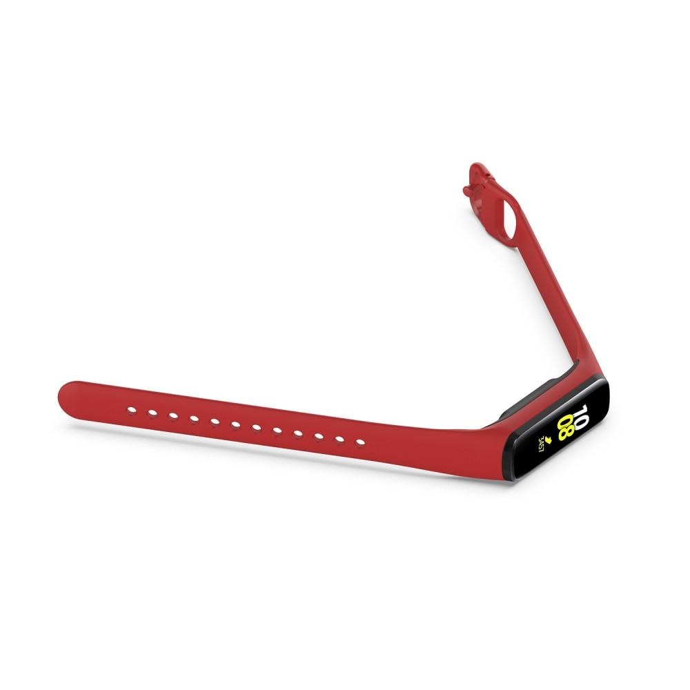 Cinturino in silicone per Samsung Galaxy Fit 2, rosso