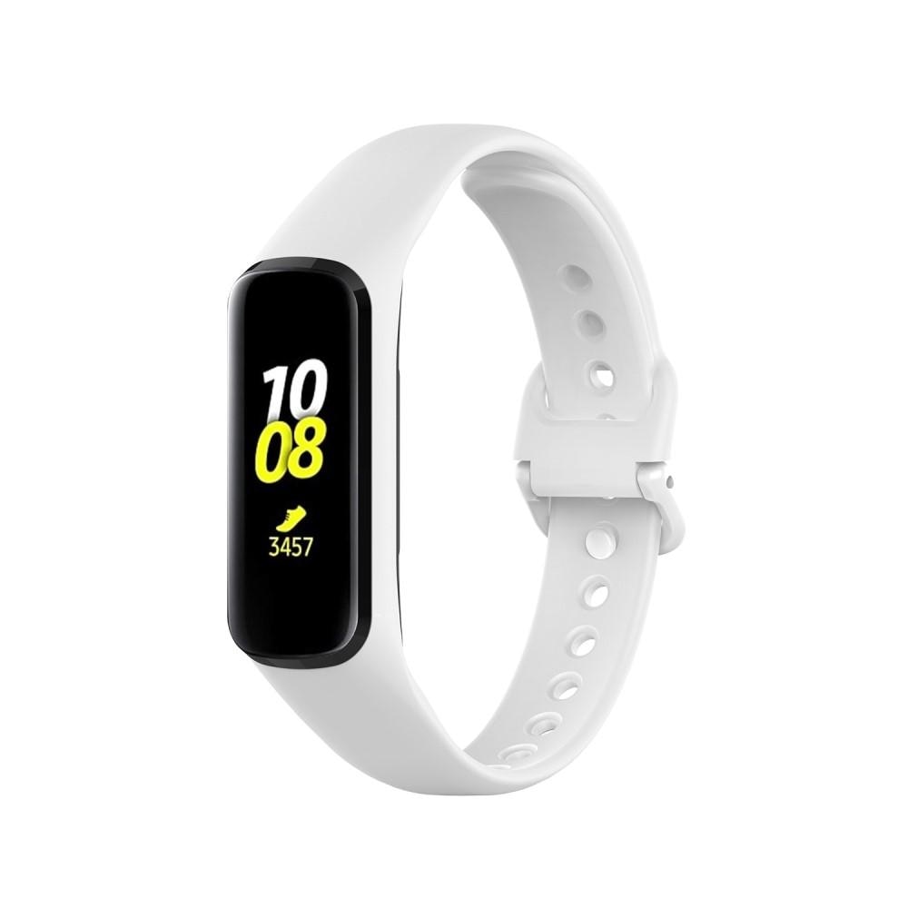 Cinturino in silicone per Samsung Galaxy Fit 2, bianco