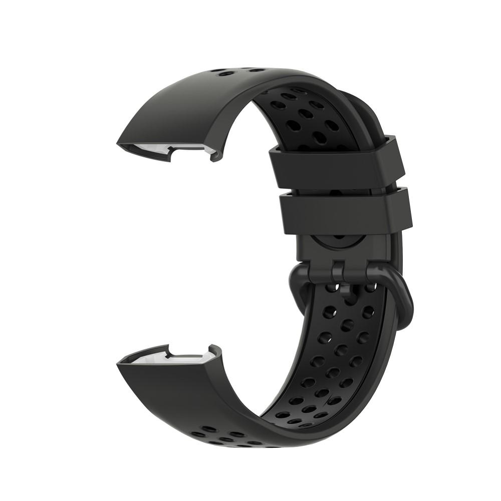 Cinturino Sport in Silicone Fitbit Charge 3/4 Grigio scuro