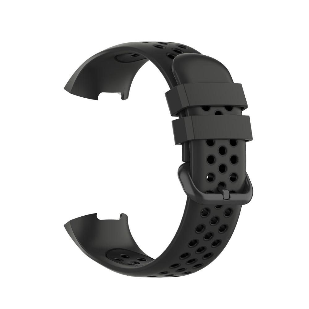 Cinturino Sport in Silicone Fitbit Charge 3/4 Grigio scuro