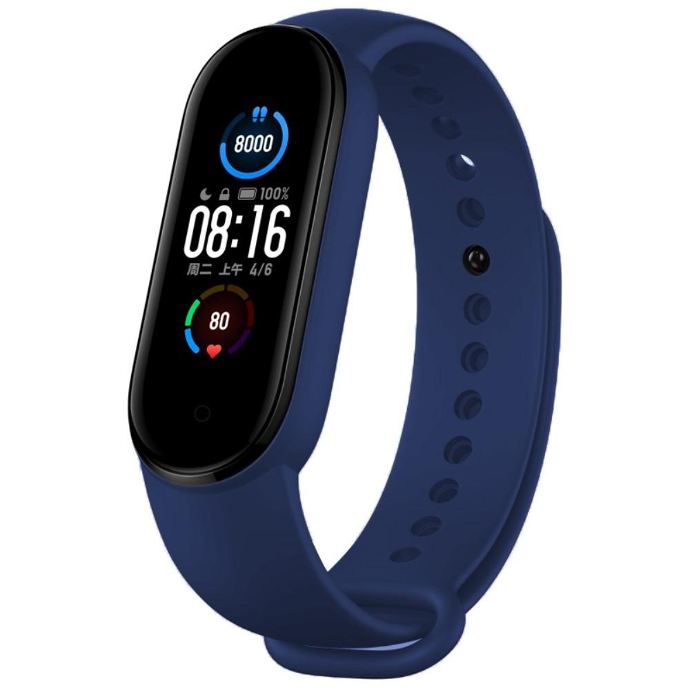 Cinturino in silicone per Xiaomi Mi Band 5/6, blu