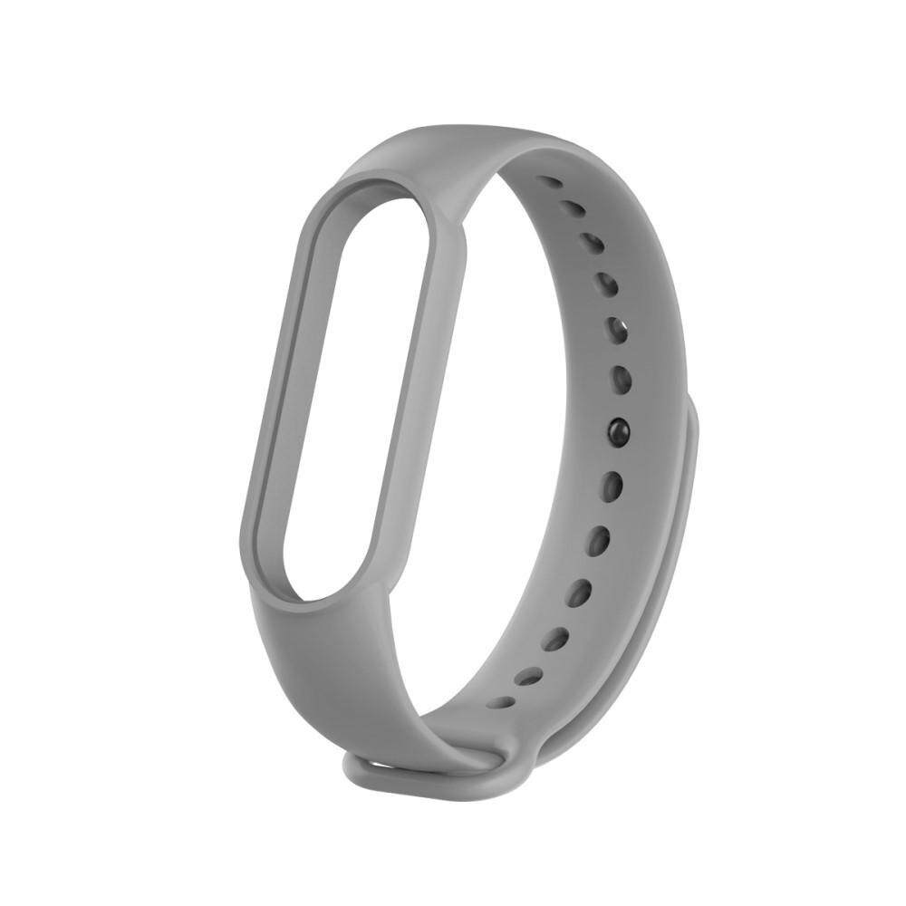 Cinturino in silicone per Xiaomi Mi Band 5/Mi Band 6, Grigio