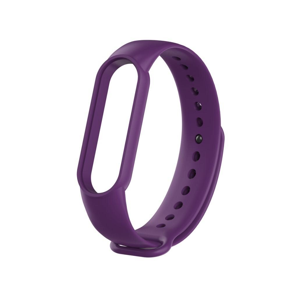 Cinturino in silicone per Xiaomi Mi Band 5/Mi Band 6, Viola